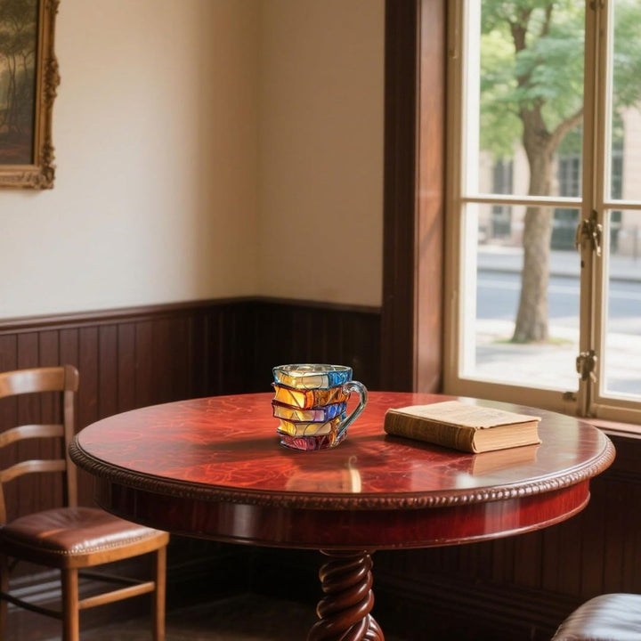 Ručně Vyrobený 3D Hrnek pro Čtení - Originální