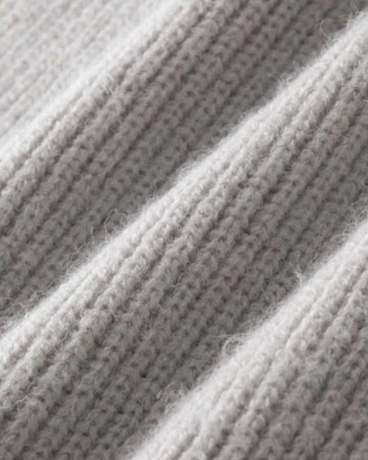 Amalfi vlněný cardigan s plným zipem