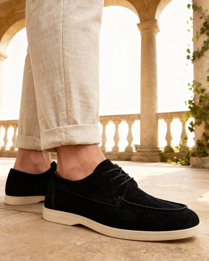 Premium Suede Boty s Šňůrkami