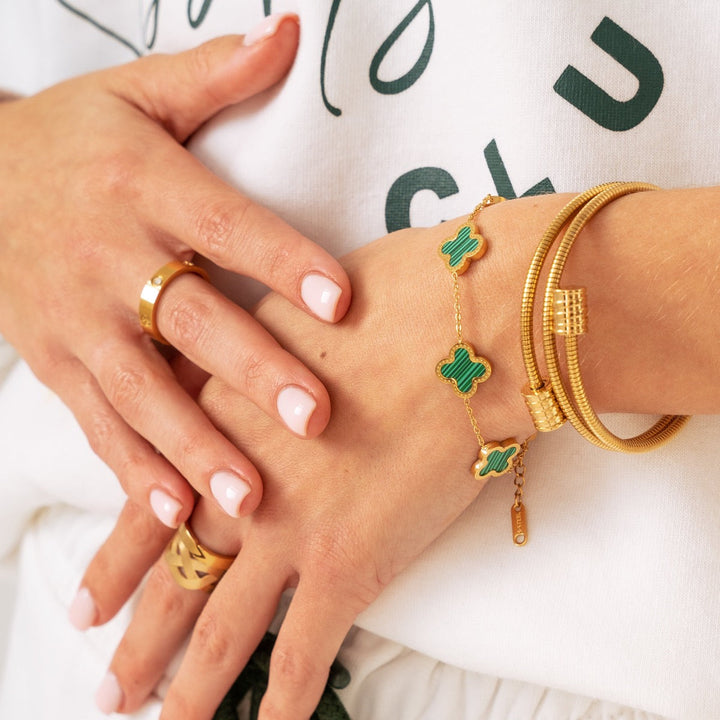 Zlatý Twister Náramek