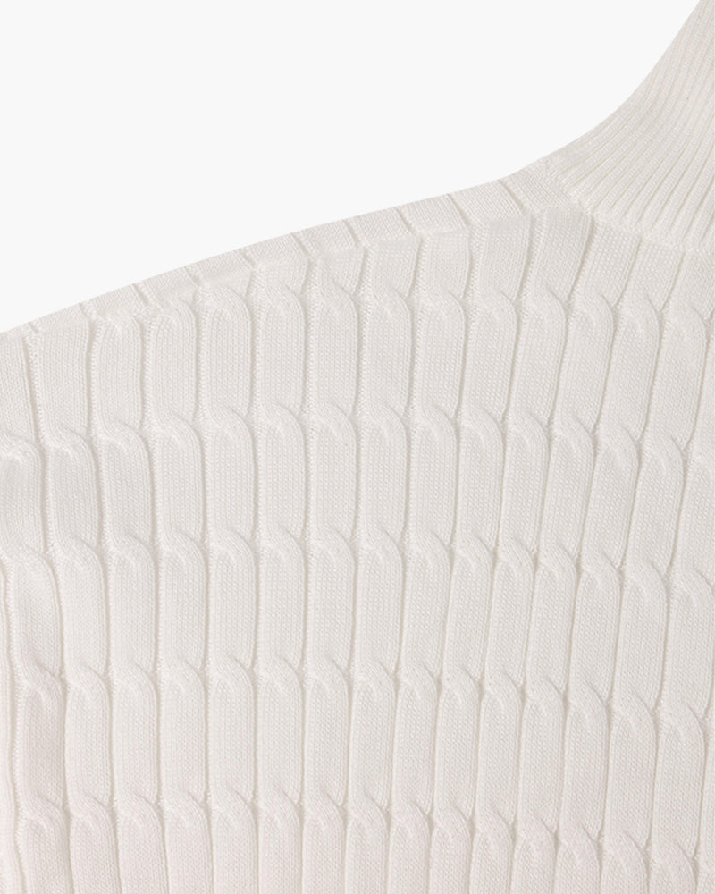 GWANGJU Pulovr s polo zipem