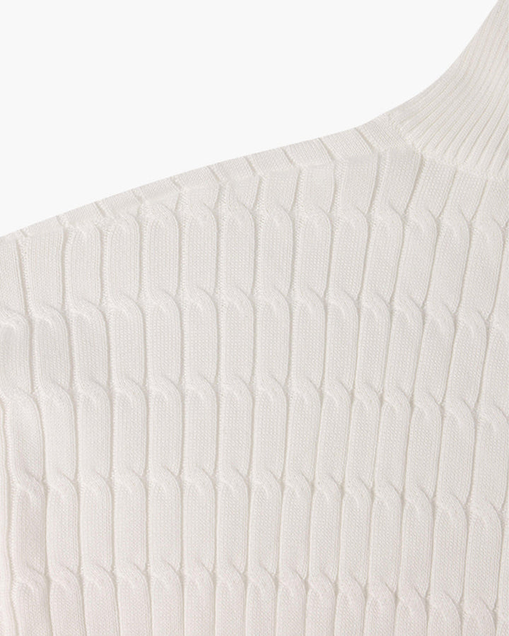 GWANGJU Pulovr s polo zipem