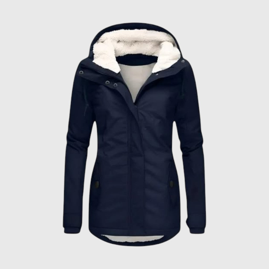 Amélie | Zimní nepromokavý kabát s kapucí