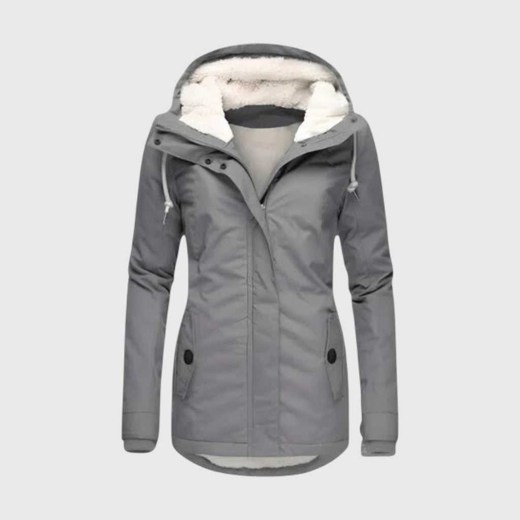 Amélie | Zimní nepromokavý kabát s kapucí