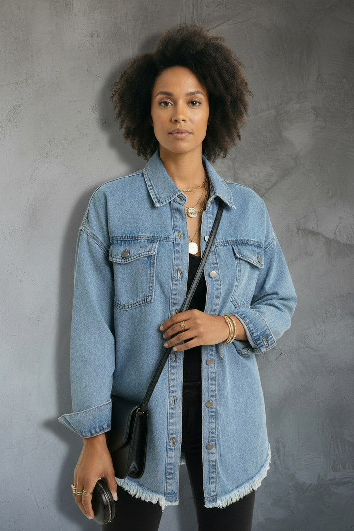 Klasická denimová bunda