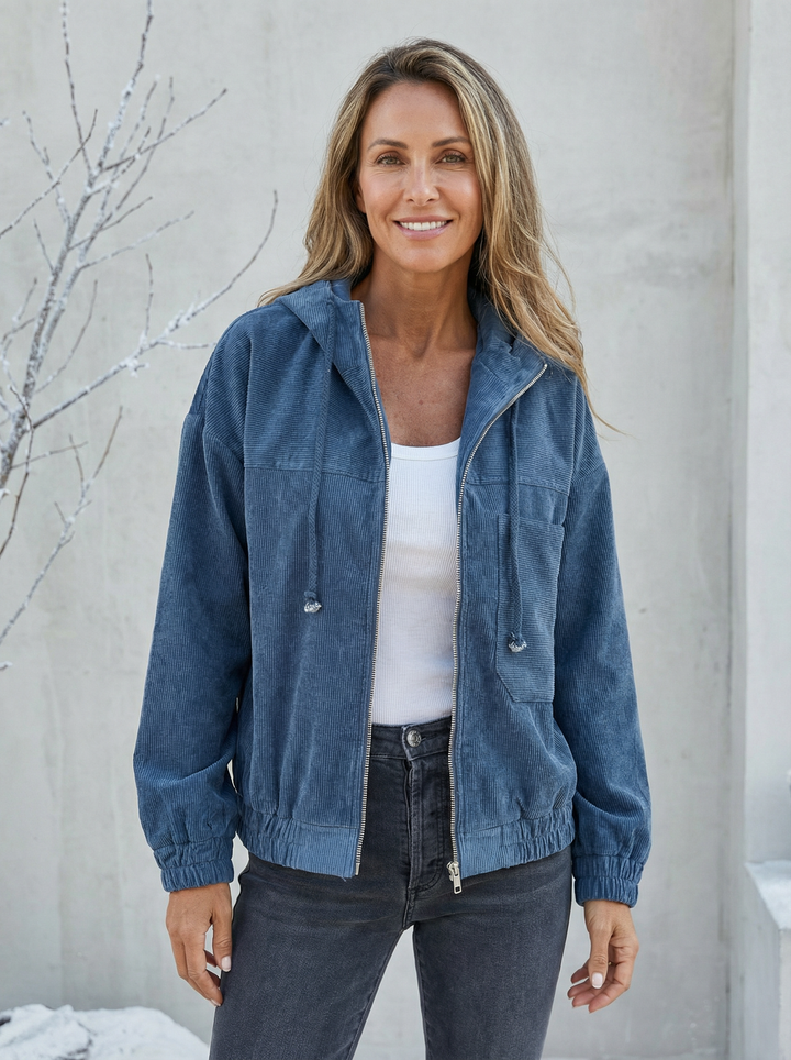 Bunda s Zipem a Kapucí