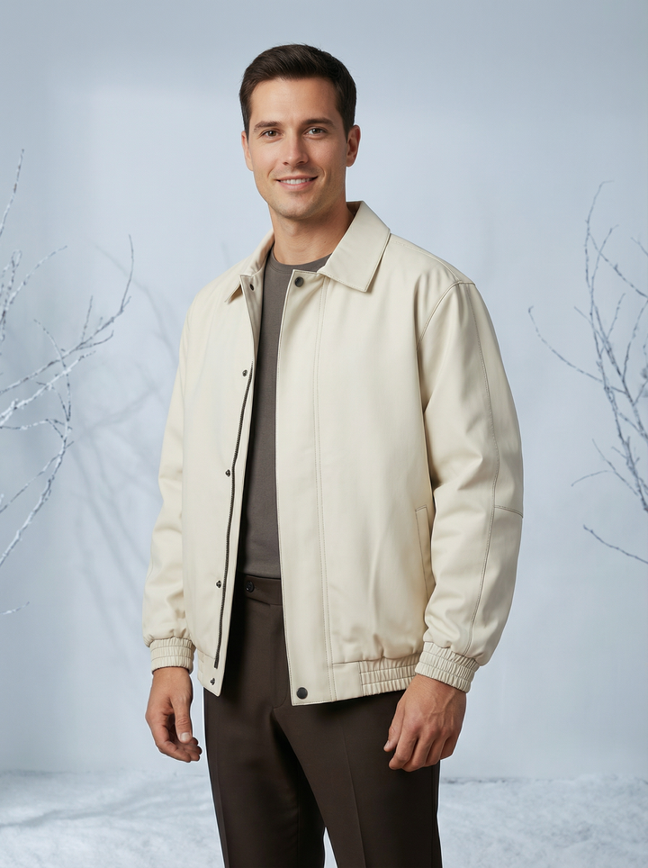 Klasická kožená bunda