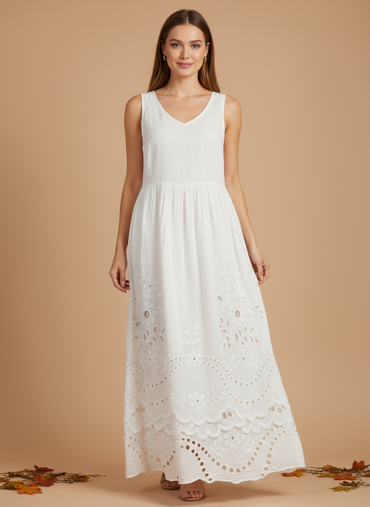 Šaty s Anglickou Krajkou