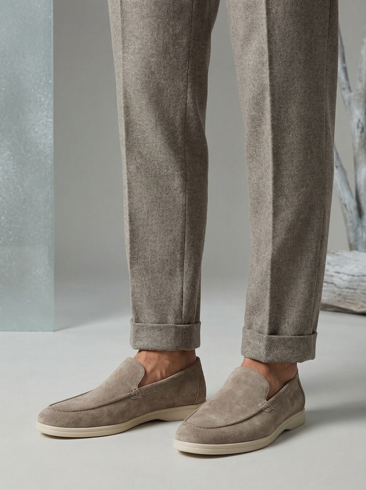 Semišové loafers Old Money