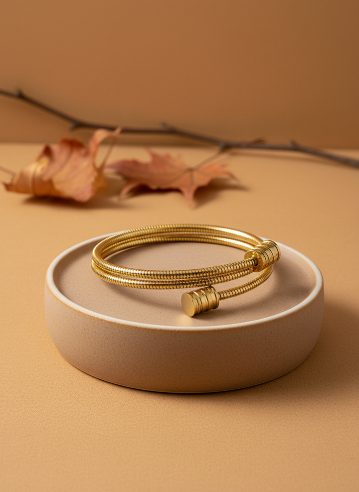 Zlatý Twister Náramek