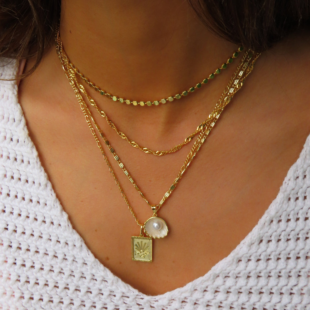 Náhrdelník s Designem Slunce